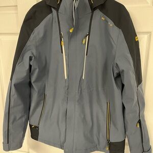 Killtec Mens Jacket Size S Waterproof Windproof Hooded Coat